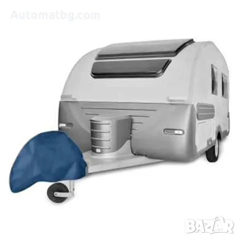 Покривало за теглич Automat, На каравана, кемпер, Син цвят, Произведено в Полша