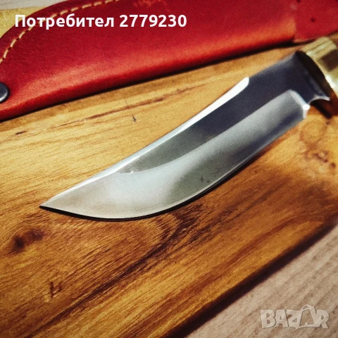 Нож ръчна изработка на Майстор П.Неделев Нов, снимка 8 - Ножове - 50885874