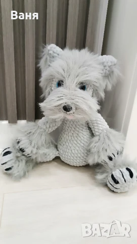 Ръчно плетено Йорки, снимка 4 - Декорация за дома - 50581173