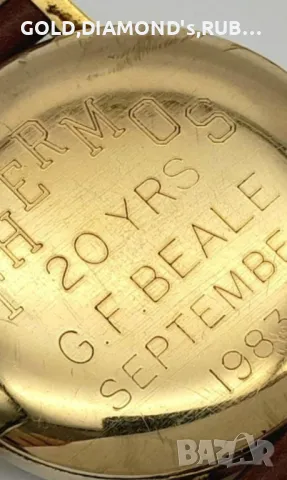 Златен часовник Montine (Швейцария), снимка 6 - Мъжки - 47911728