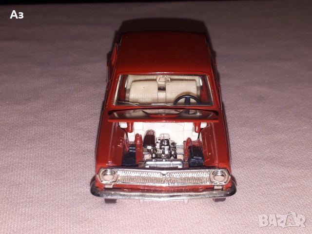 Руски модел Волга ГАЗ 24 - A14 1:43 Сделано в СССР USSR , снимка 4 - Колекции - 53657858