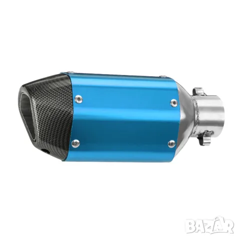 Синьо-карбоново мото гърне 270 mm, снимка 3 - Аксесоари и консумативи - 55866361