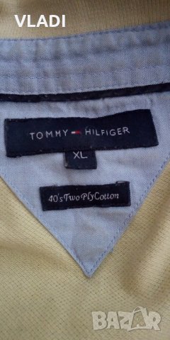 Тениска Tommy Hilfiger жълта, снимка 1 - Тениски - 22122483