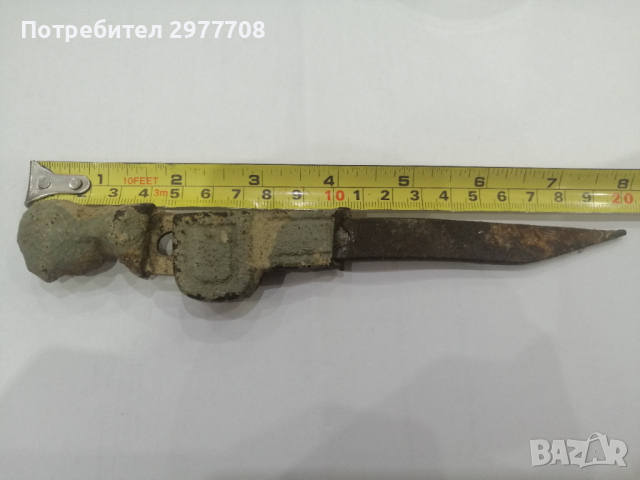 Стара метална отливка ХIX в, снимка 14 - Антикварни и старинни предмети - 36118360