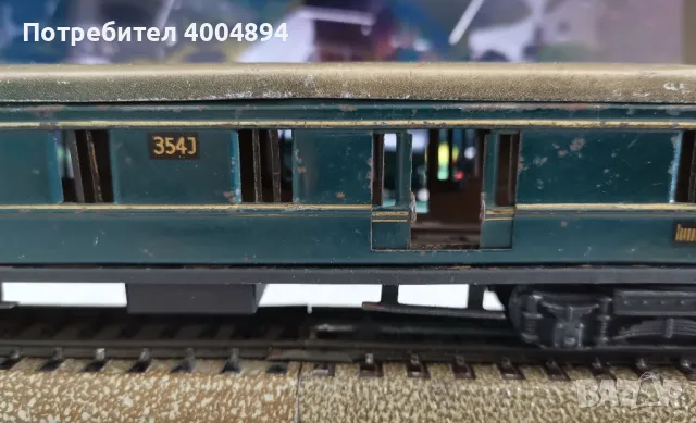 Запазено и действащо колекционерско електрическо влакче Marklin 4, снимка 3 - Антикварни и старинни предмети - 48904890