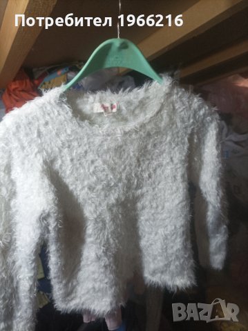 Плюшена блузка и рокля за зимата, снимка 5 - Детски Блузи и туники - 42522678