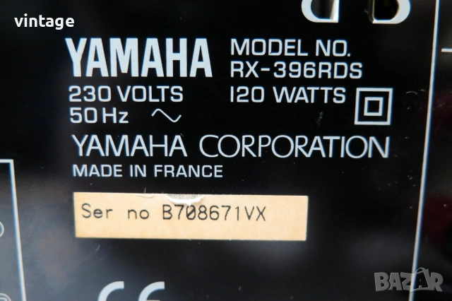 Yamaha RX-396RDS, снимка 8 - Ресийвъри, усилватели, смесителни пултове - 53838870