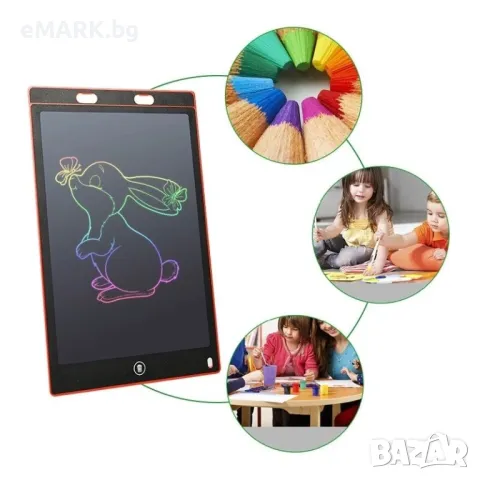 LCD таблет за деца с писалка за рисуване, снимка 1