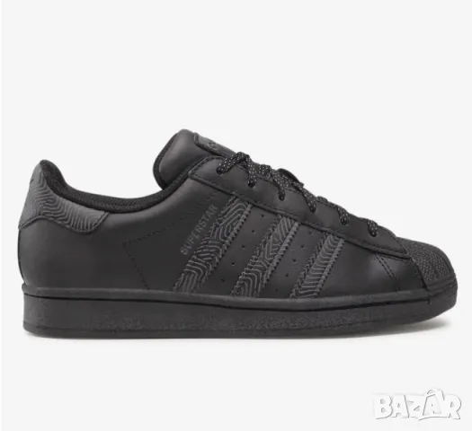  adidas Originals Superstar Triple Black  H00200  номер 41 1/3, снимка 5 - Маратонки - 48966720