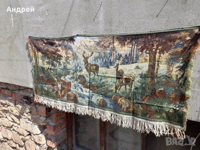 Старинен ковьор,покривка за стена #220, снимка 7 - Антикварни и старинни предмети - 41541478