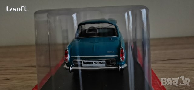 Skoda 1000Mb 1969 Hachette 1:24, снимка 4 - Колекции - 41025304