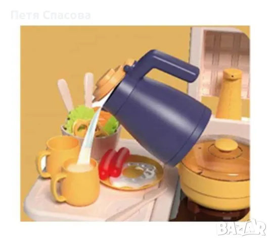 Детска кухня "Малкият шеф" - Оборудван комплект с 47 части, снимка 8 - Образователни игри - 47932260