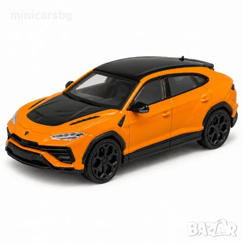 Метална количка 1:43 Lamborghini Urus – оранжева