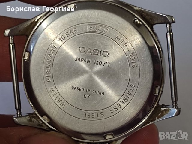 Кварцов часовник casio MTP-1376, снимка 3 - Мъжки - 40108231