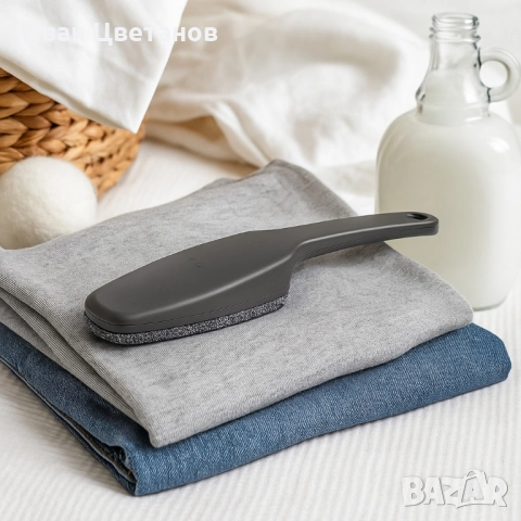 Четка за дрехи против косми и прах Brabantia Dark Grey