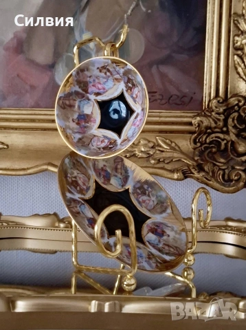 Колекционерски комплект (чаша с чинийка), снимка 4 - Чаши - 53475245