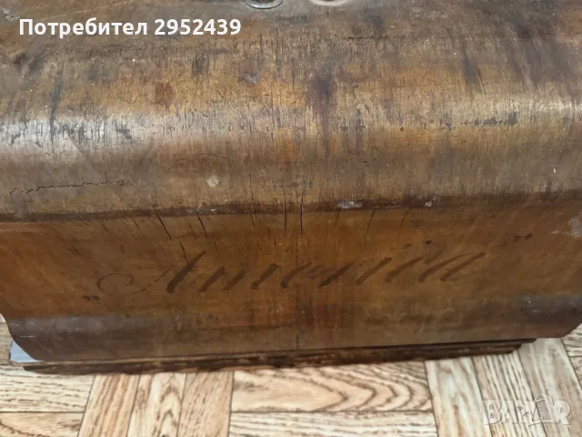 Ръчна автентична шевна машина, снимка 4 - Антикварни и старинни предмети - 50421193