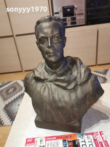 БЮСТ МИКОЛА КУЗНЕЦОВ  1403261956LCHERY1, снимка 6 - Антикварни и старинни предмети - 53840216