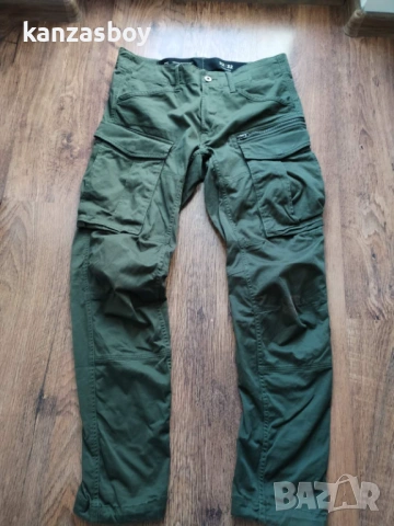 g-star rovic zip 3d regular tapered - мъжки карго панталон 32, снимка 4 - Панталони - 53757284