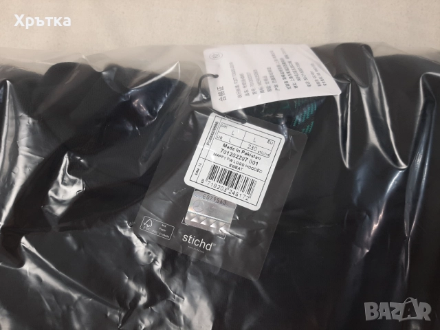 Mercedes AMG F1 Logo Hoodie - Оригинален суитшърт размер L, снимка 11 - Суичъри - 52938998