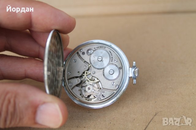 Швейцарски джобен часовник ''CYMA'', снимка 7 - Антикварни и старинни предмети - 42291060