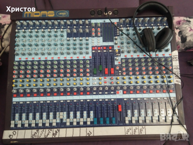 MIDAS VENICE 24/4, снимка 11 - Ресийвъри, усилватели, смесителни пултове - 34183233
