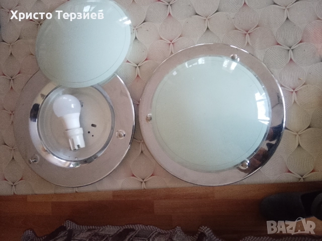    Плафониера, снимка 3 - Лампи за таван - 52582411