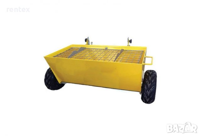Количка за посипка на бетон ПОД НАЕМ от Рентекс, снимка 1