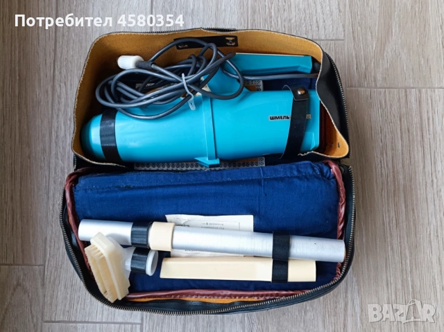 Ретро авто прахосмукачка Шмель СССР – пълен комплект, колекционерска, снимка 4 - Антикварни и старинни предмети - 53769761