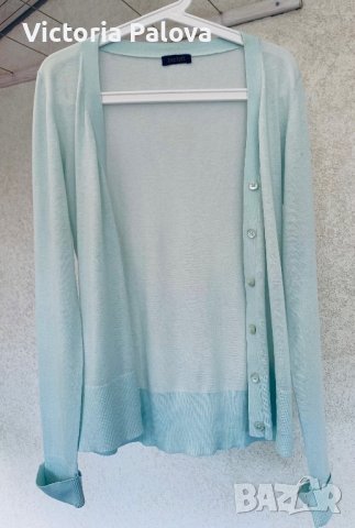 Скъпа нежна тънка жилетка JOE TAFT памук кашмир, снимка 9 - Жилетки - 40686432