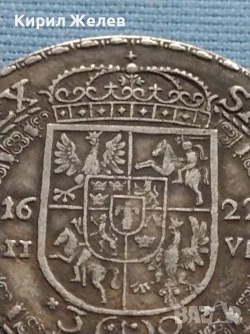 Монета РЕПЛИКА талер 1622г. Сигизмунд трети Полша за КОЛЕКЦИЯ 34942, снимка 4 - Нумизматика и бонистика - 42710799