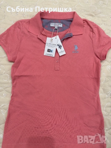 Тениска с яка U.S.POLO