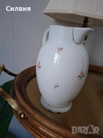 Кана, Ваза, ретро порцелан , снимка 10 - Други ценни предмети - 52790486
