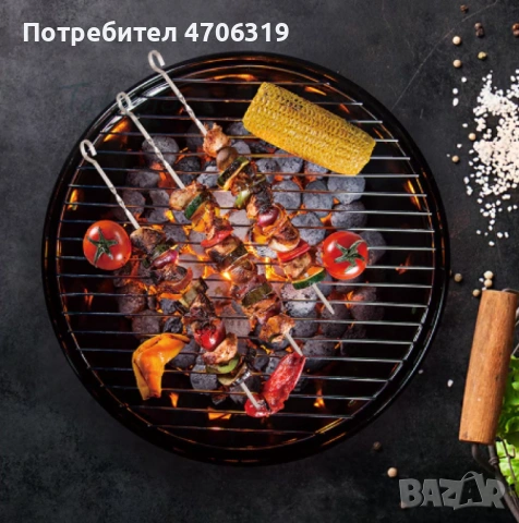 Градинско барбекю на дървени въглища LAMARQ UE LBQ-SR14, снимка 4 - Барбекюта - 53190904