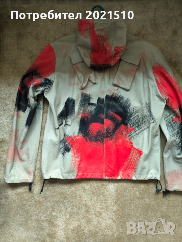 Уникално кожено яке -Diesel., снимка 5 - Якета - 52084521