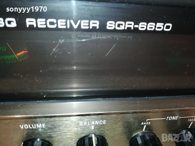 SONY RETRO RECEIVER-MADE IN JAPAN 2808231410, снимка 12 - Ресийвъри, усилватели, смесителни пултове - 41996746