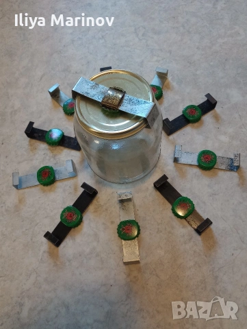 скоби за стерилизация на буркани "Омния"