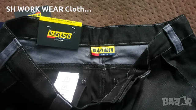 BLAKLADER 1561 Workwear Flame Retardant Trousers размер 48 / M работен панталон W4-325, снимка 14 - Панталони - 48394957