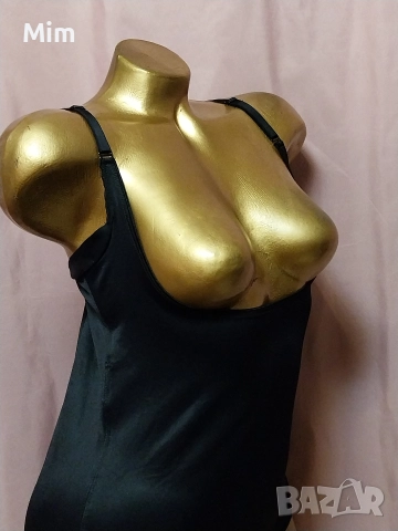  Резервирани Nice Size 44 Моделиращо черно боди с отворен бюст , снимка 4 - Корсети, бюстиета, топове - 52598808
