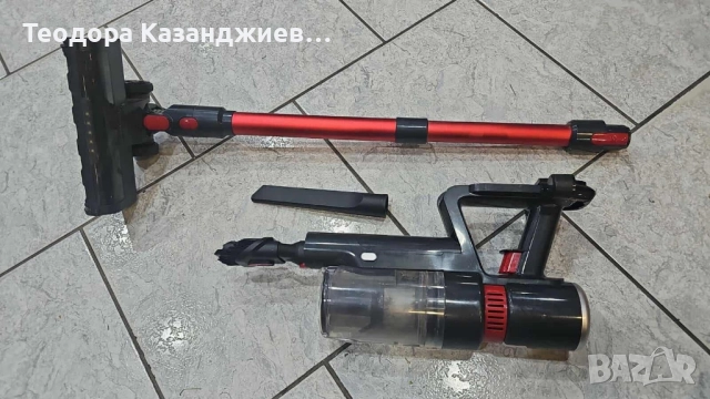 Безжична ръчна прахосмукачка тип „стик“ – V Group KB-703B, снимка 2 - Прахосмукачки - 51756078