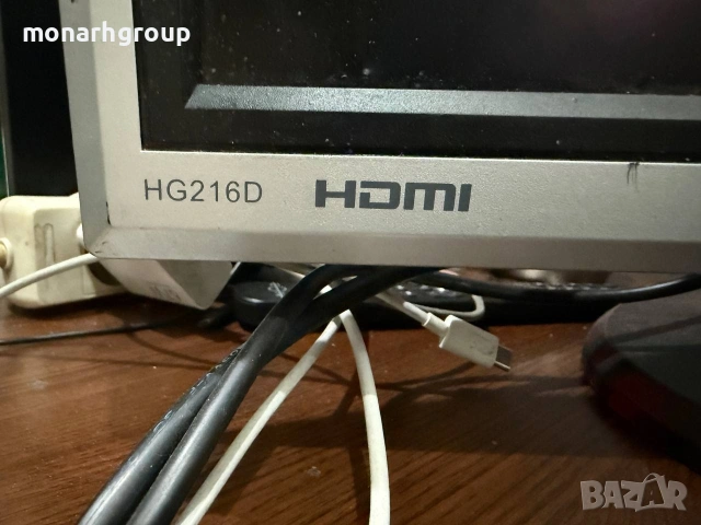Монитор Hanns.G/HG216D/HDMI, снимка 5 - Монитори - 53079679