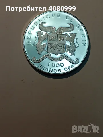 Бенин 1000 франка 1992