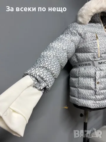 Michael Kors Дамско Зимно Яке С Пух На Качулката И Колан - 2 Цвята Код SK2183, снимка 6 - Якета - 56184389