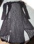 M/L черна тежка  плетена мрежеста наметка за плаж/басейн и др., снимка 1 - Жилетки - 40303977