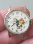 Анимиран часовник Luch. Made in USSR. Vintage watch. Механичен. Колекционерски, ретро модел. Детски, снимка 4