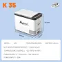 Alpicool K35 – 34.9 Литра Преносим Компресорен Хладилник / Фризер за Кола и Къмпинг, снимка 8