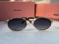 Miu 2024 дамски слънчеви очила елипса овални кръгли 4 цвята, снимка 13