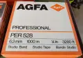 Две професионални магнетофонни ленти Agfa PER 528 - 750m, снимка 2