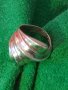 ЕЛЕГАНТЕН СРЕБЪРЕН АР НУВО СТИЛ ДАМСКИ ПРЪСТЕН СРЕБРО 925 МАЙСТОРСКА РЕТРО ИЗРАБОТКА 37868, снимка 3