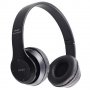 Слушалки Безжични Блутут Digital One SP00626 P47 черни Bluetoot MP3 средна мида Headphones